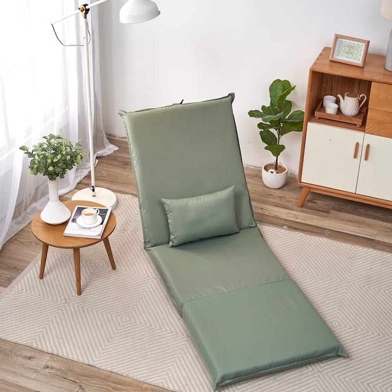 70.86" Adjustable Foldable Recliner with Carry Bag
