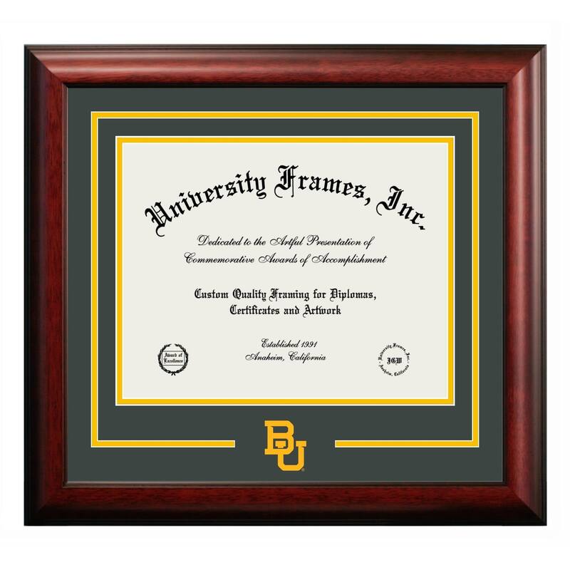 Baylor University Bears 14w x 11h Spirit Diploma Frame