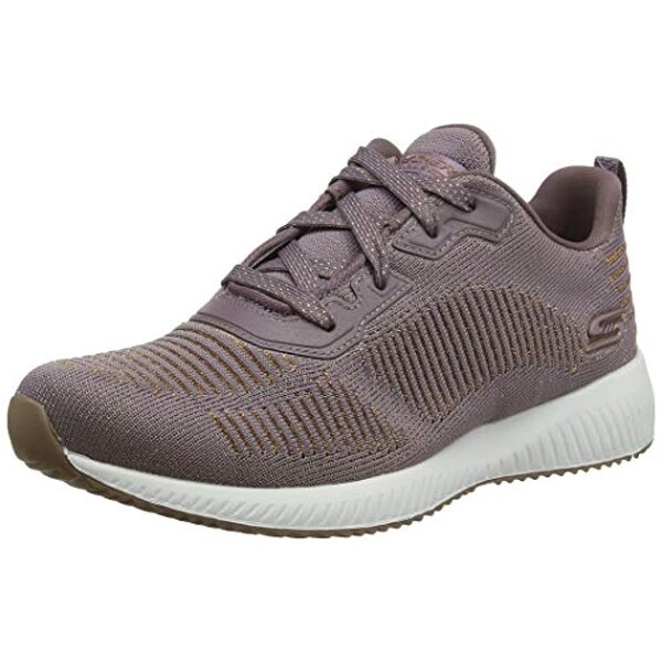 purple skechers trainers