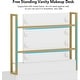 preview thumbnail 21 of 20, Makeup Vanity Dressing Table with Mirror, 8 Lights & 2 Drawers - 35.43"(W)*15.74"(D)*61.61"(H)