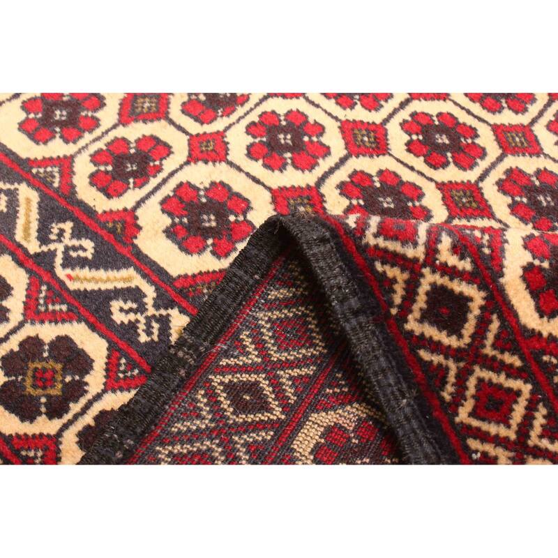 ECARPETGALLERY Hand-knotted Teimani Beige Wool Rug - 3'11 x 6'4