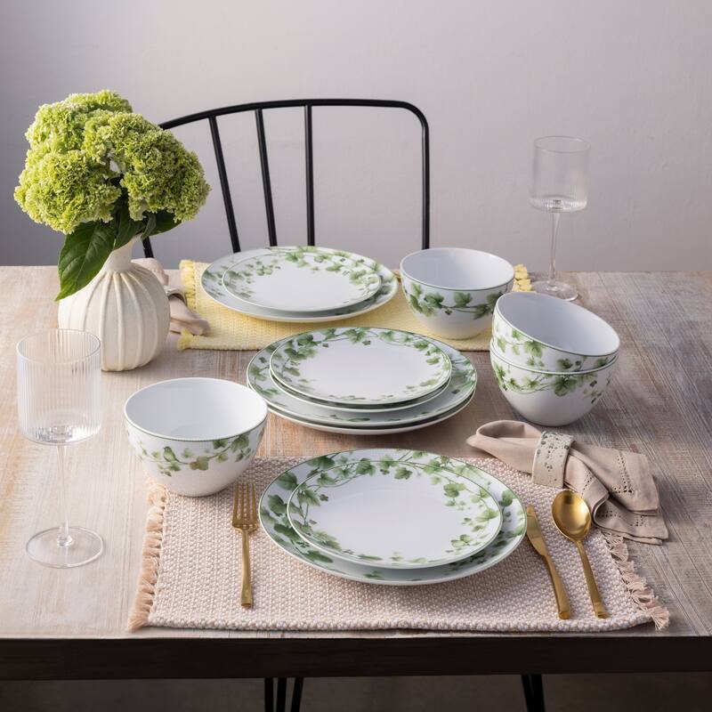 Ivy Whisper Set of 4 Salad Plates, 8.25"