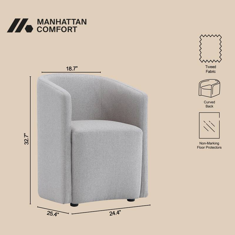 Hearth Upholstered Dining Room Armchair