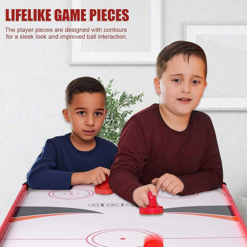 ROSEED Full Size Air Hockey Table Durable Easy to Assemble Fun