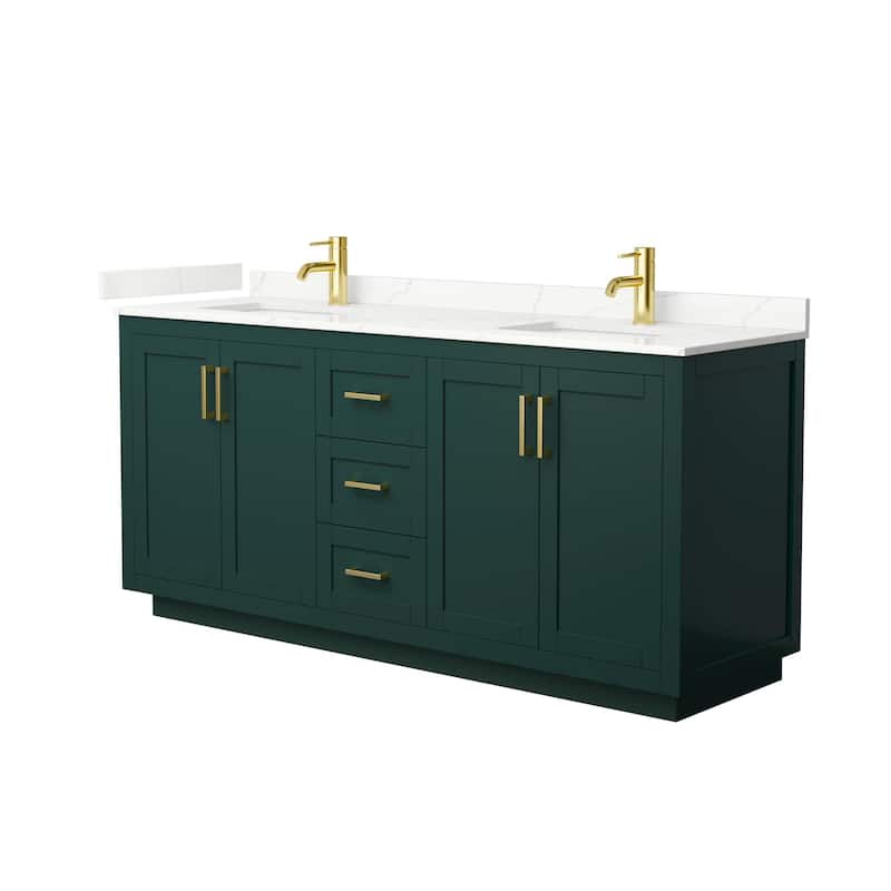 Wyndham Collection WCF292972D-QTZ-UNSMXX Miranda 72" Free Standing