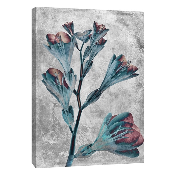 PTM Images 9-105783 PTM Canvas Collection 10" x 8" - "Flower Inversions 5" Giclee Flowers Art Print on Canvas