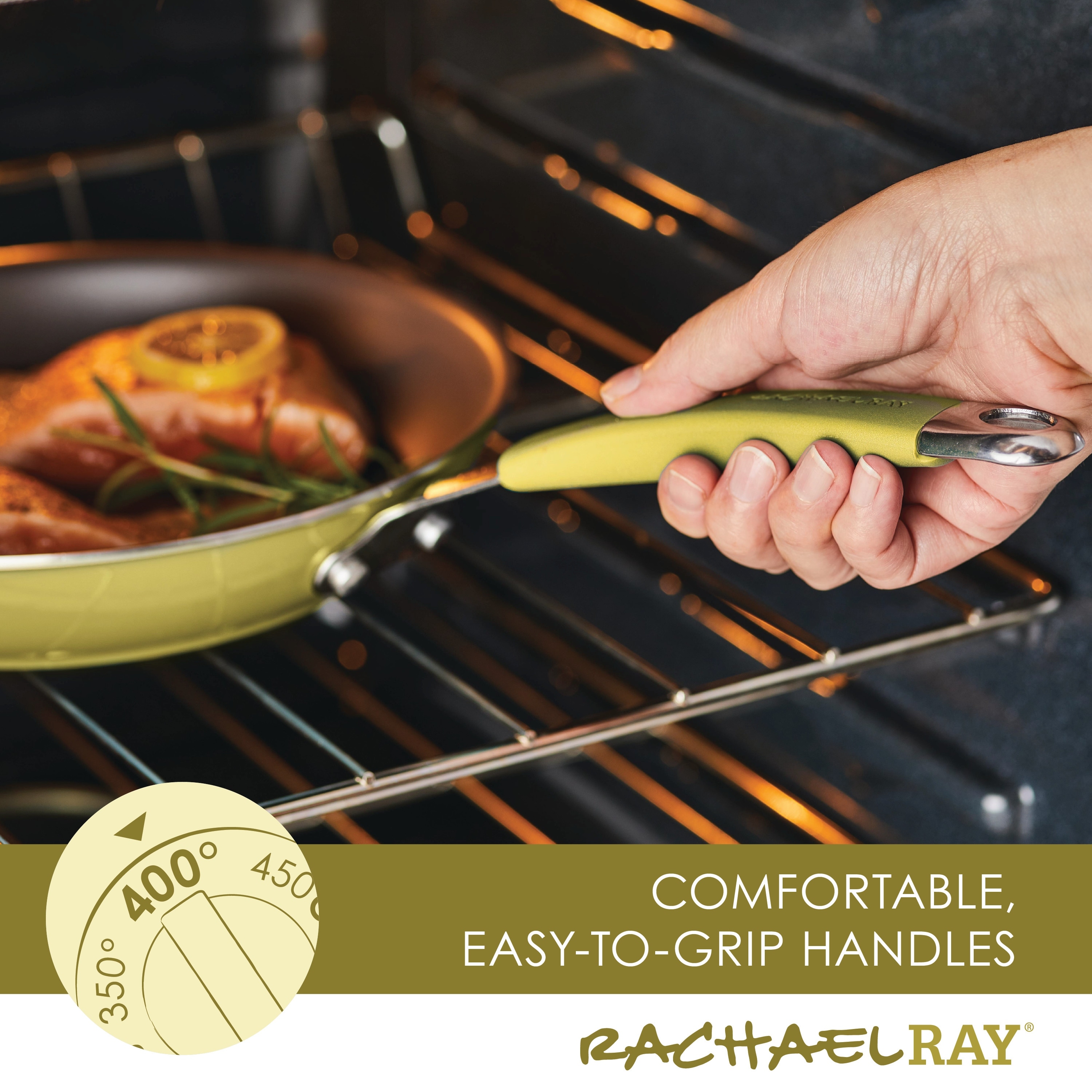 Rachael Ray Cucina Oven-To-Table Hard Enamel Nonstick 2-1/2-quart Covered  Round Casserole - Bed Bath & Beyond - 9216695