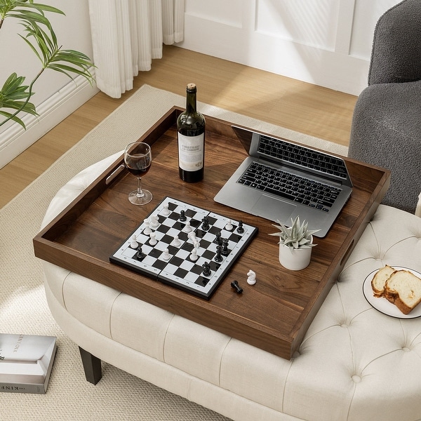 Bed bath and beyond ottoman tray discount