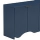 preview thumbnail 11 of 44, Hidden Shoe Cabinet Multi-Function Shoe Cabinet Vintage Shoe Cabinet with Adjustable Shelving and 4 Doors for Living Room