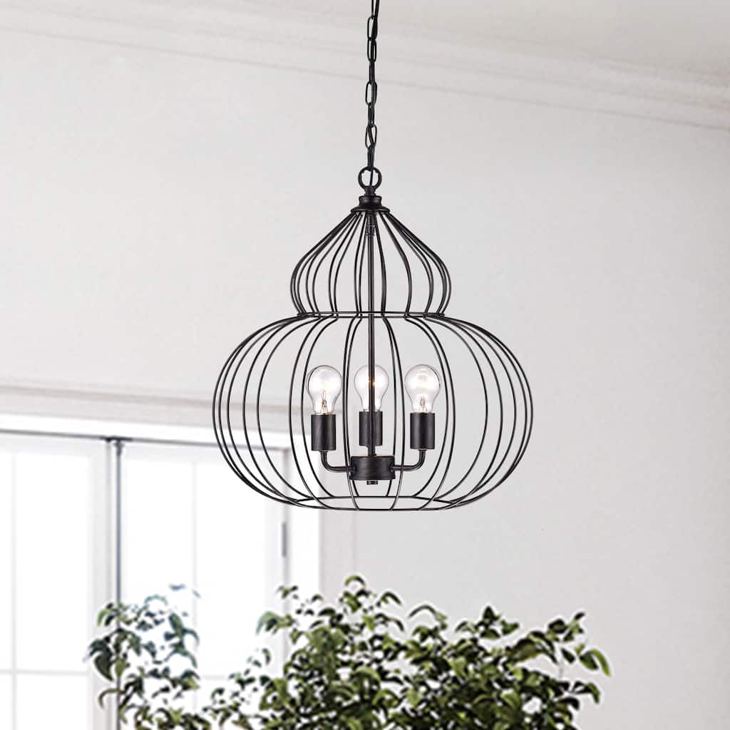 Rega 3-Light Global Chandelier
