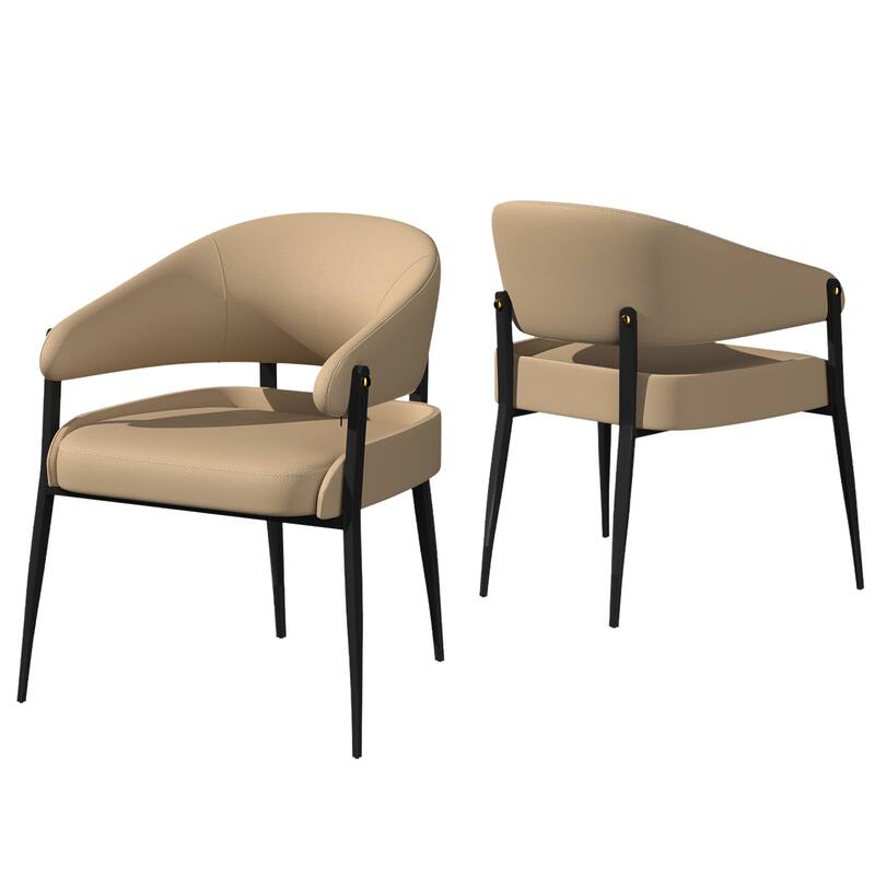 Dining Chairs Set of 2, Upholstered Kitchen Chairs, Comfortable Seat