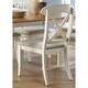 preview thumbnail 2 of 8, The Gray Barn Broken Bison Bisque with Natural Pine X-back Dining Chair