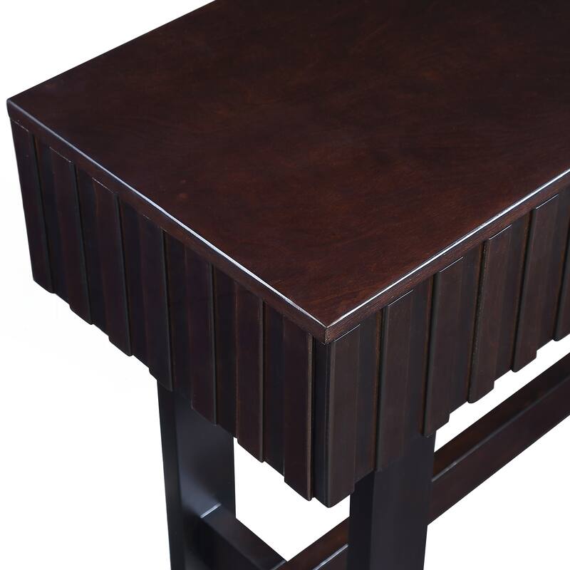 52 inch Sofa Table with Storage Drawers