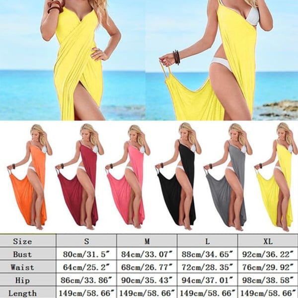spaghetti strap wrap cover up