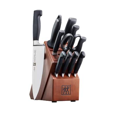 ZWILLING Four Star 12-pc Knife Block Set - Black