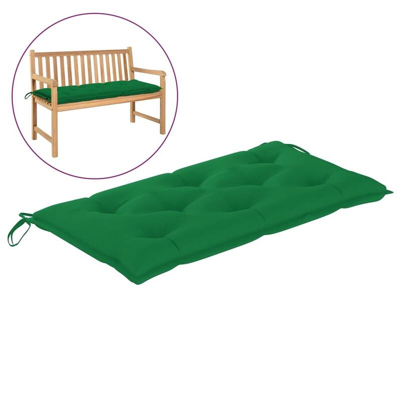 vidaXL Bench Cushion Water Repellent Outdoor Garden Seat Cushion Oxford Fabric