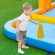 preview thumbnail 9 of 10, 6-In-1 Inflatable Water Slide with Dual Slides and Cave Crawling Game