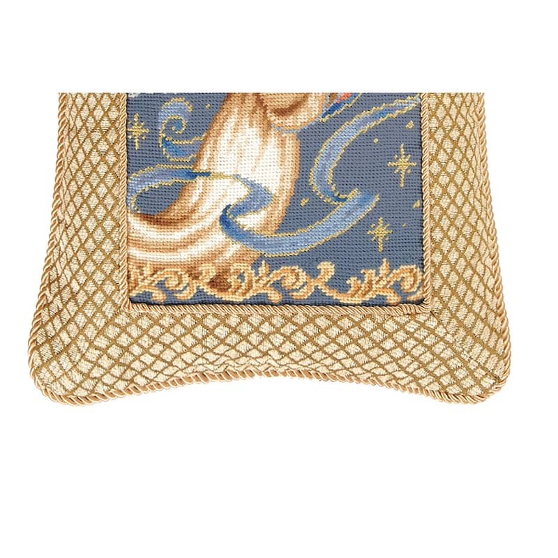Angel With Horn Pillow