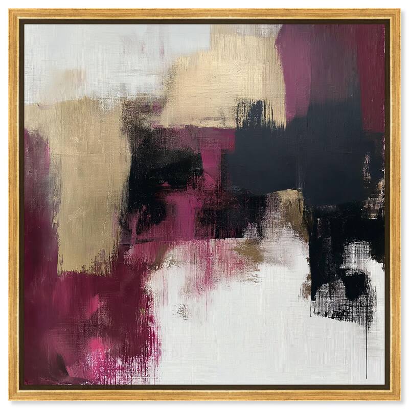 Golden Dusk I Canvas by Art Remedy - Gold - 24" x 24"
