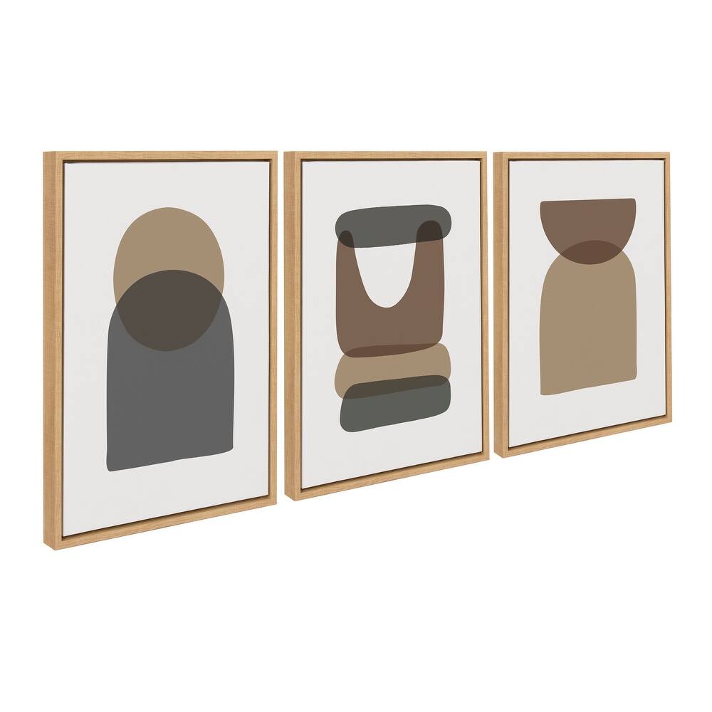 Kate and Laurel Sylvie Arch Moon Frame Canvas by Creative Bunch Studio