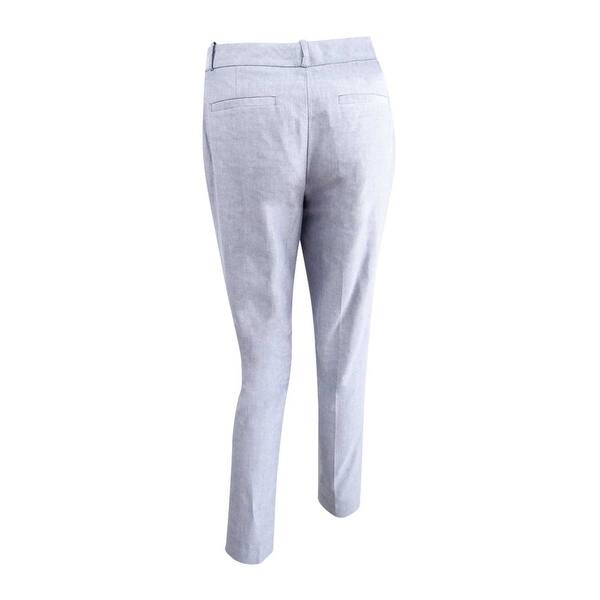 Shop Tommy Hilfiger Women S Oxford Radcliffe Slim Leg Ankle Pants