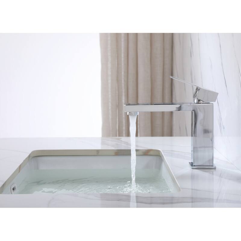 Indigo Home Single Hole Single Handle Bathroom Faucet