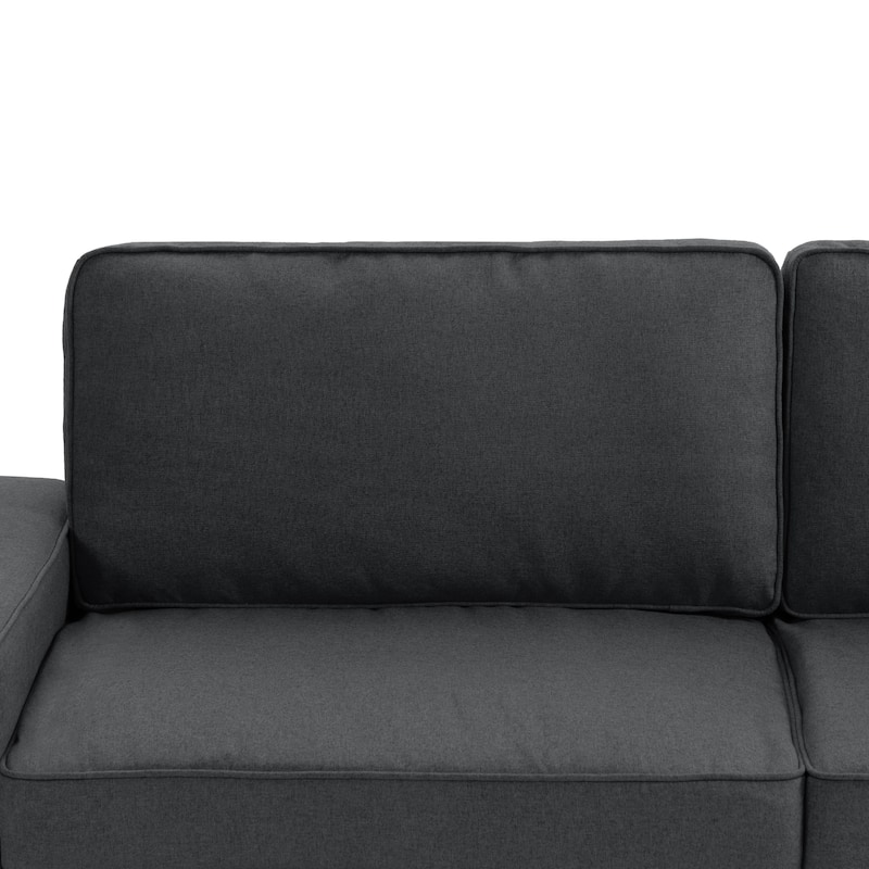 80.1" Wide Linen Corduroy Loveseat Living Room Sofa Couch