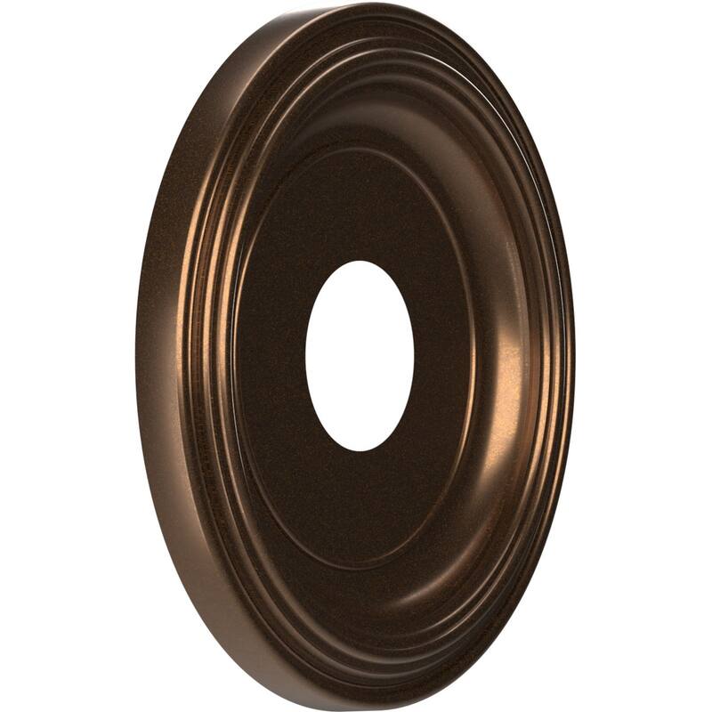 3 1/2" Inside Diameter - Traditional Thermoformed PVC Ceiling Medallion