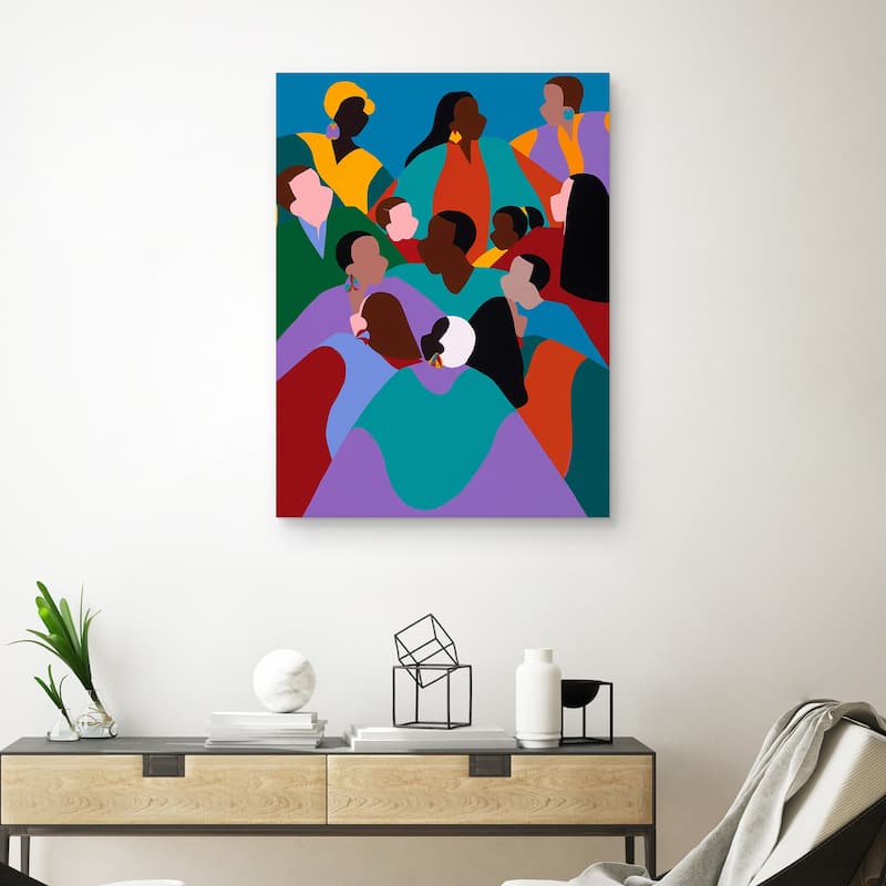 Resilience by Synthia SAINT JAMES Canvas Art Print