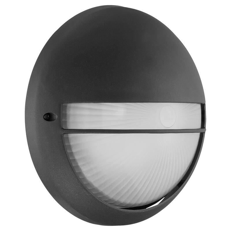 Access Lighting Clifton - LED Round Outdoor Bulkhead - Opal Glass - Marine Grade - Dedicated LED