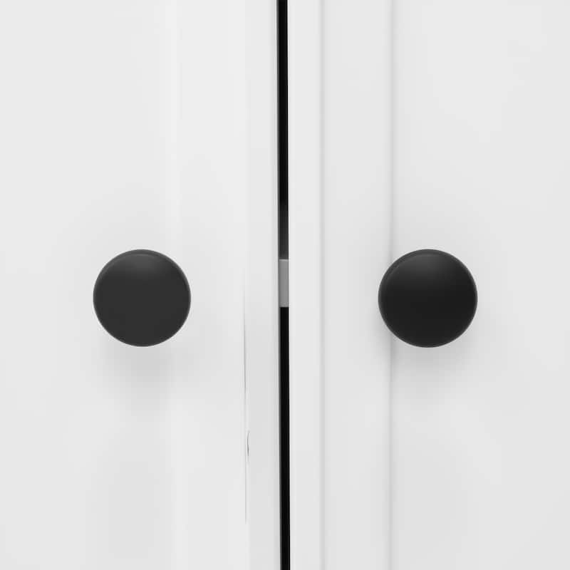 128" Wall Unit Entertainment Center with Bookshelves, Wood Media Console TV Storage Cabinets with Glass Doors for TVs up to 80"