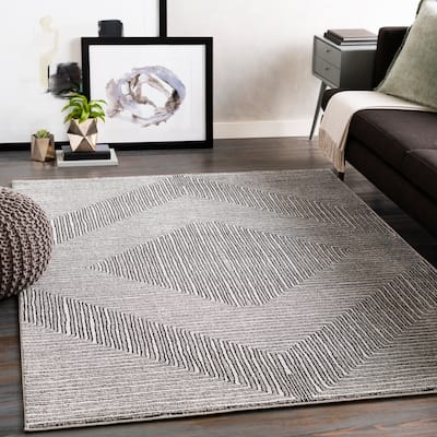 Carson Carrington Sturup Diamond-shaped Pattern Area Rug
