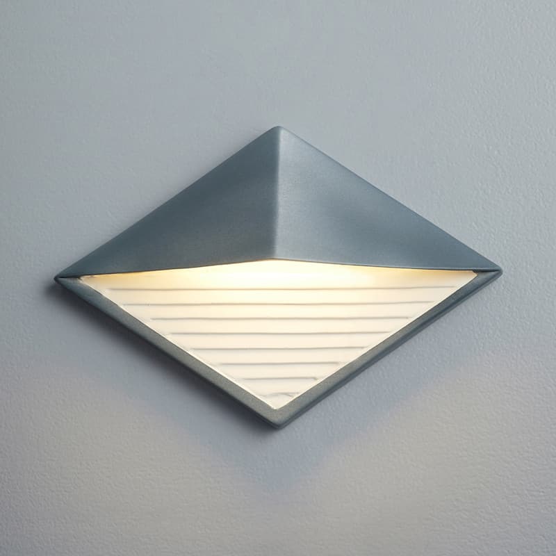 Ambiance Diamond 1-light Midnight Sky LED Outdoor Wall Sconce