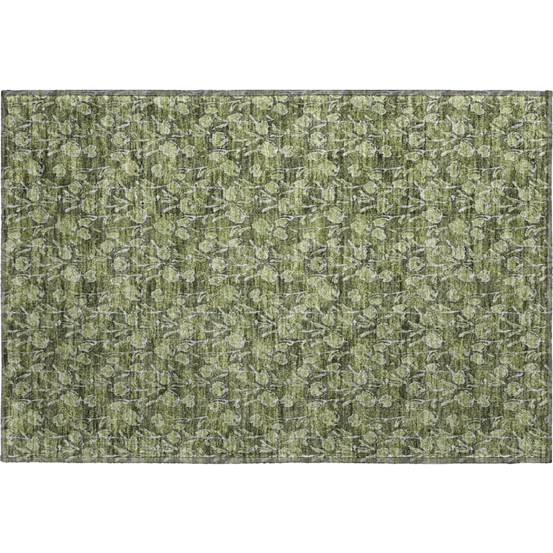 Premium Washable Super Soft Floral Contemporary Mayfield Rug