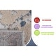 preview thumbnail 7 of 7, LOOM & LUXE Collection Multi/Contemporary Non-Shedding Area Rug