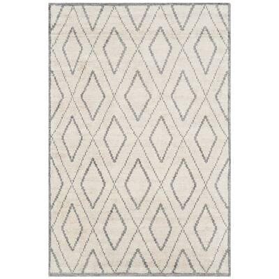 SAFAVIEH Hand-knotted Stone Wash Hilja Modern Wool Rug