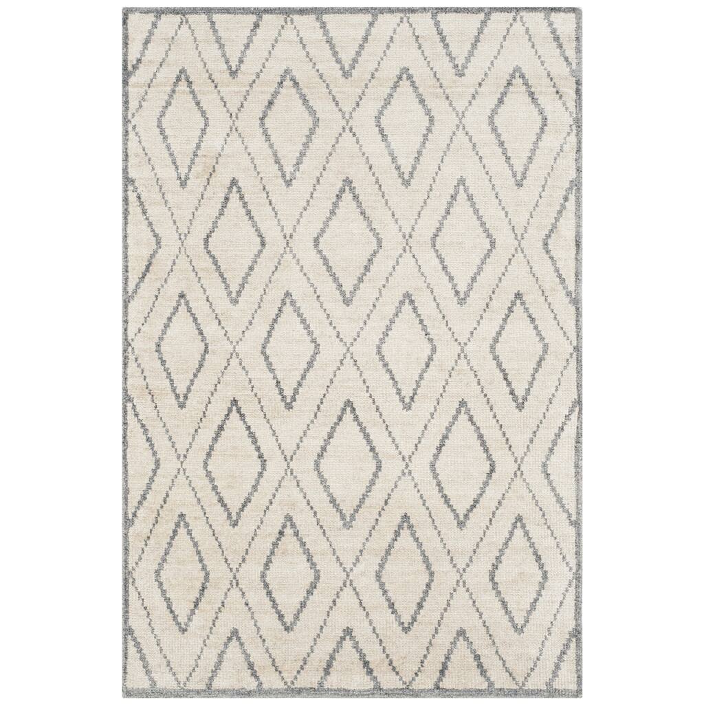 SAFAVIEH Hand-knotted Stone Wash Hilja Modern Wool Rug
