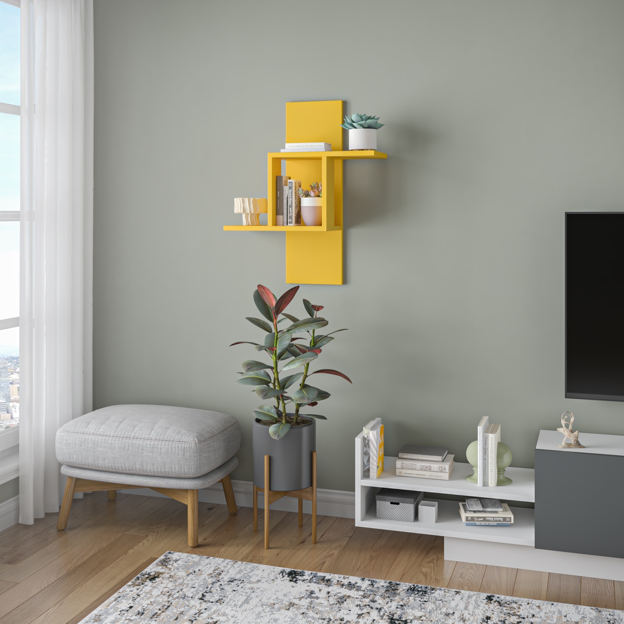 Waverley Modern Wall Shelf