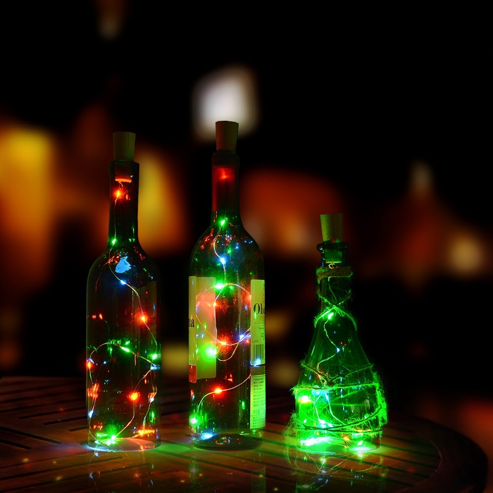 Featured image of post Cork Led Lights For Wine Bottles / The starry lights help to create romantic atmosphere when put into bottles as decorations.