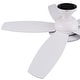preview thumbnail 28 of 113, 5 - Blade Low Profile Flush Mount Modern Ceiling Fan with LED Light and Remote