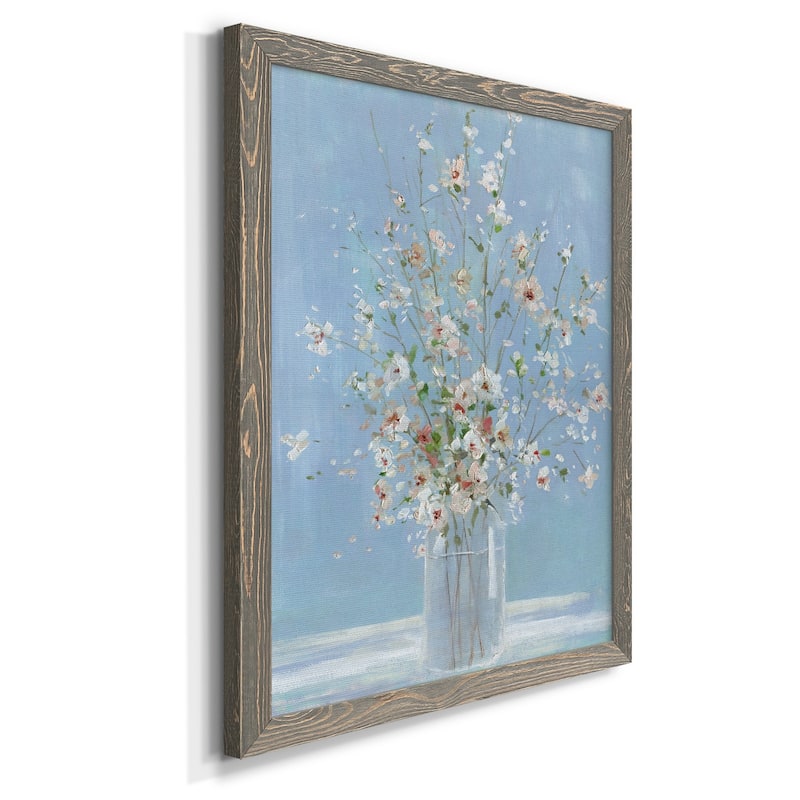 Cherry Blossom Arrangement-Premium Framed Canvas - Ready to Hang