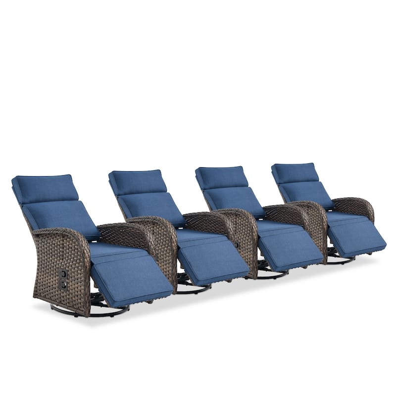 Pocassy Versatile Outdoor Recliner Chair