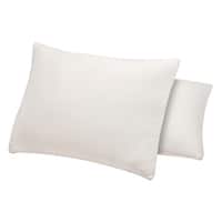 UNIKOME 2-Pack Feather & Down Pillow Inserts, 12x20 Rectangle