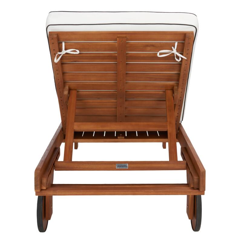 SAFAVIEH Iyanna Lounge Chair - 25 In. W x 80 In. D x 17-42 In. H - 25"W x 80"D x 17-42"H