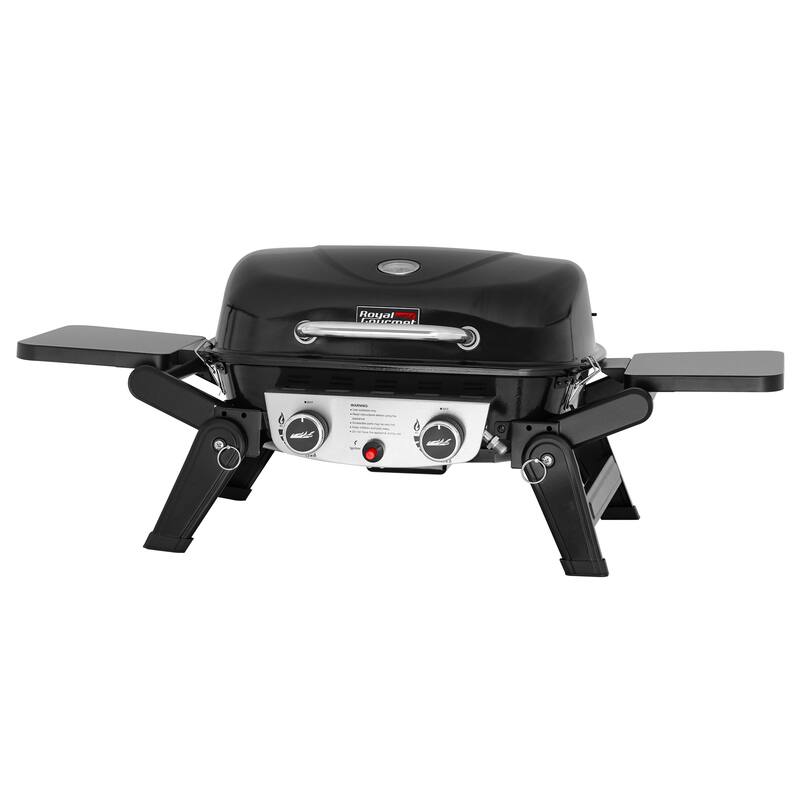 Royal Gourmet 2-Burner Portable , Black