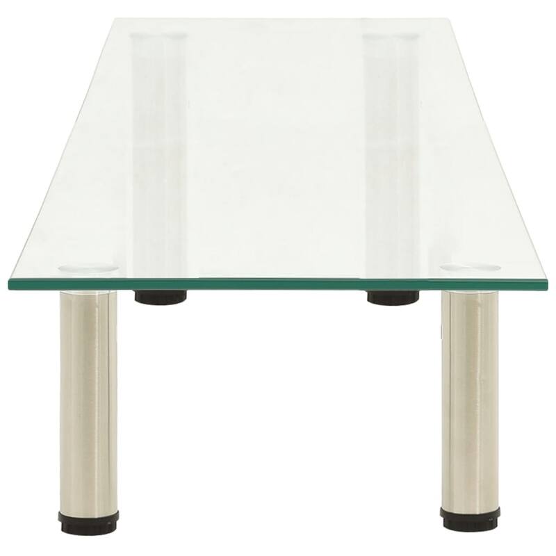 vidaXL TV Stand Entertainment Center HiFi Media Unit Furniture Tempered Glass