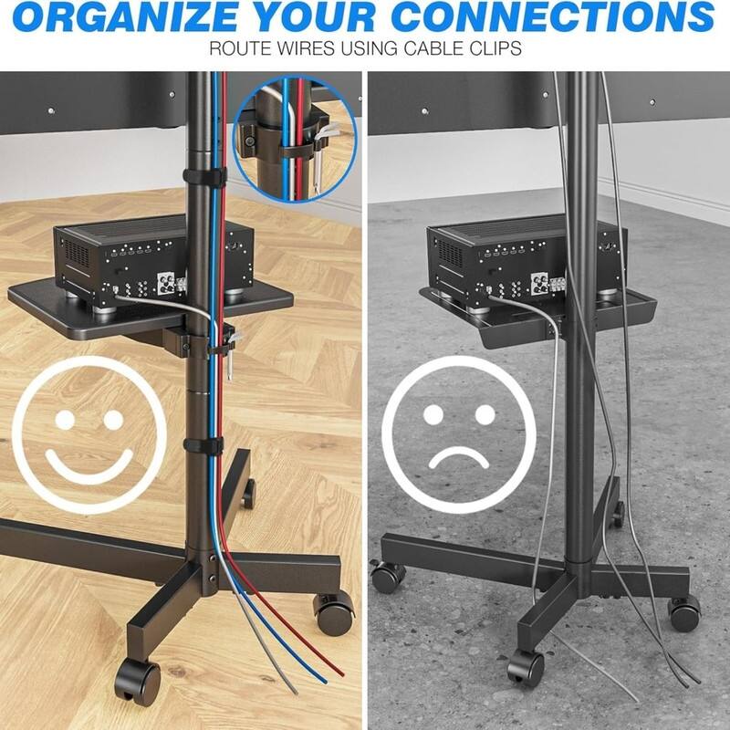 Mobile TV Cart