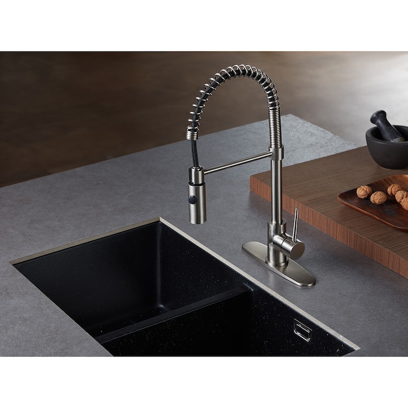 Kingston Brass New York Single-Handle Pre-Rinse Kitchen Faucet