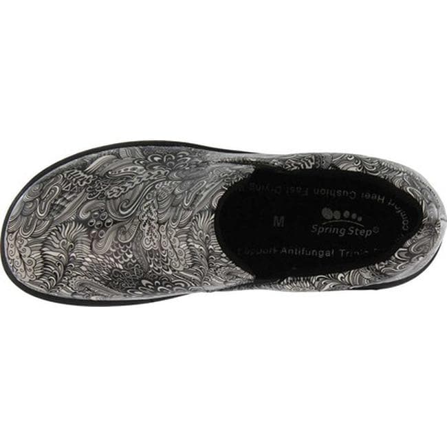 spring step belo work clog