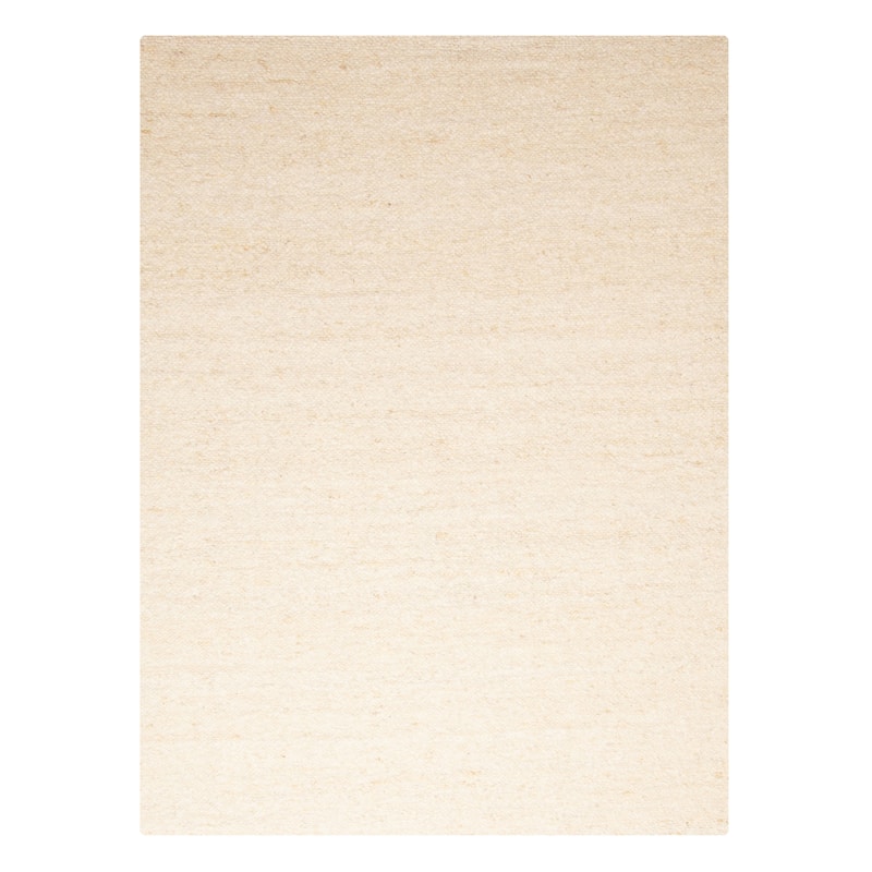 ECARPETGALLERY Braid weave Sienna Cream Wool Rug - 5'7 x 7'4